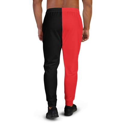 DNA Red & Black Joggers by DNA Branding — product view 4