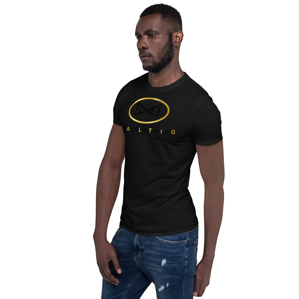 DNA Brand Black and Gold Short-Sleeve Unisex T-Shirt