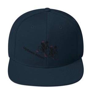 UPT Riders Black and Red Snapback Hat
