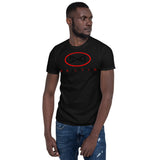 New DNA Brand Black and Red Short-Sleeve Unisex T-Shirt