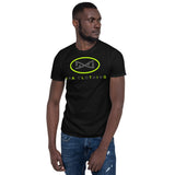 New DNA Brand Lime Green and Gray Short-Sleeve Unisex T-Shirt