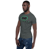 New DNA Brand Lime Green and Black Short-Sleeve Unisex T-Shirt
