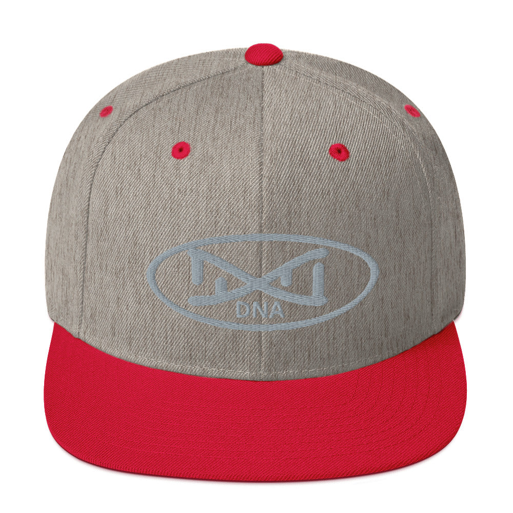 New DNA Brand Gray Snapback Hat