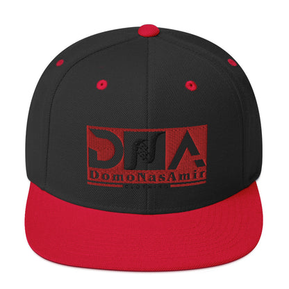 DNA Signature Snapback in black and red by DNA Branding