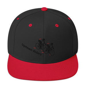 UPT Riders Black and Red Snapback Hat