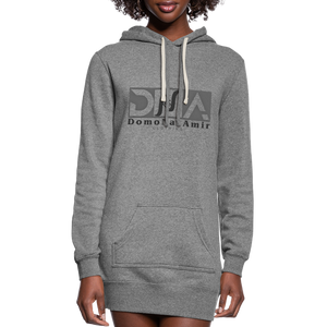 DNA Brand Women's Hoodie Dress - heather gray