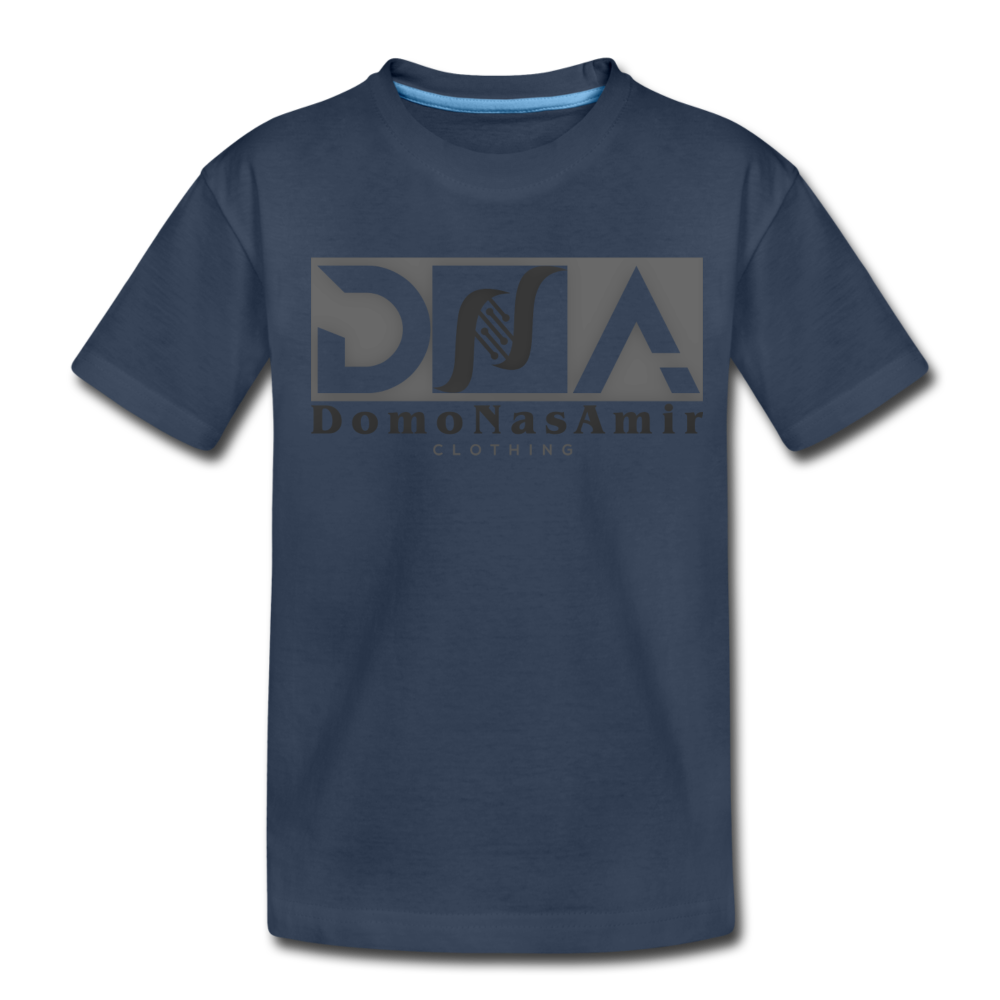 DNA Brand Toddler Premium Organic T-Shirt - navy