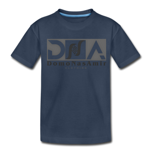 DNA Brand Toddler Premium Organic T-Shirt - navy