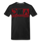 DNA Brand Men's Premium T-Shirt 2XL-to 5XL - black