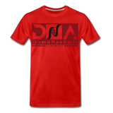 DNA Brand Men's Premium T-Shirt 2XL-to 5XL - red