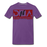 DNA Brand Men's Premium T-Shirt 2XL-to 5XL - purple
