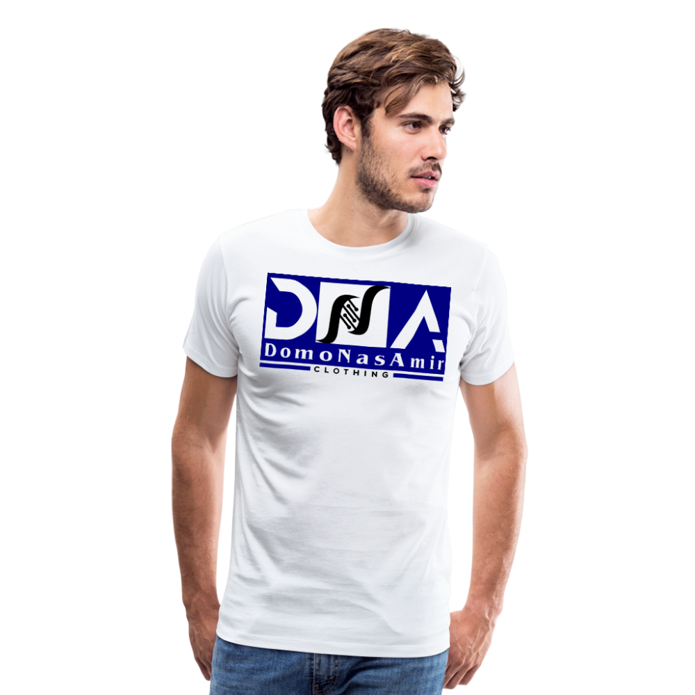 DNA Brand Men's Premium T-Shirt - white
