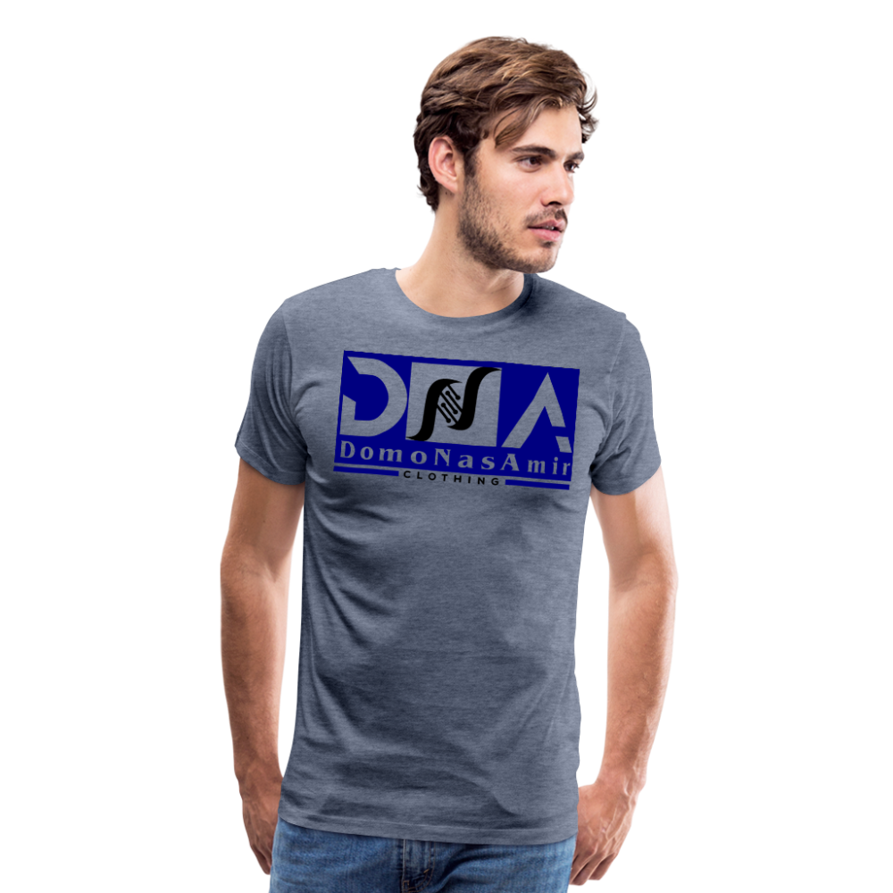 DNA Brand Men's Premium T-Shirt - heather blue