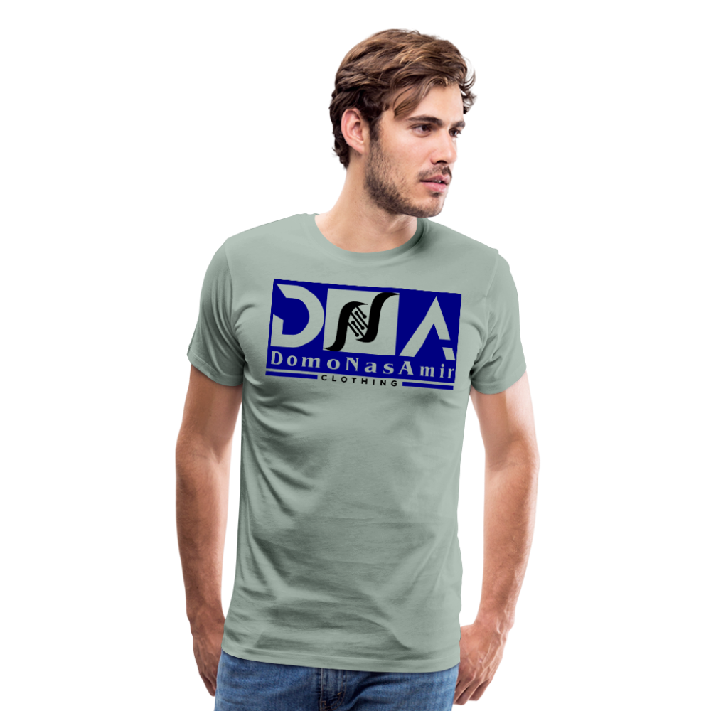 DNA Brand Men's Premium T-Shirt - steel green