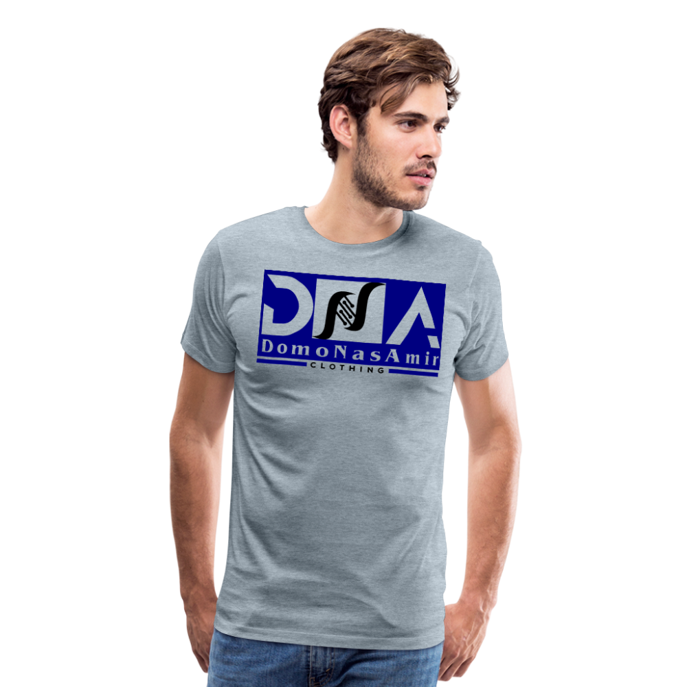 DNA Brand Men's Premium T-Shirt - heather ice blue