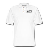 DNA Brand Men's Pique Polo Shirt - white