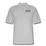 DNA Brand Men's Pique Polo Shirt - heather gray