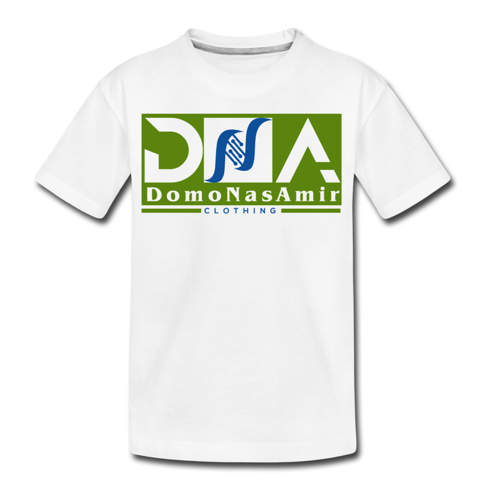 DNA Brand Kids' Premium T-Shirt - white