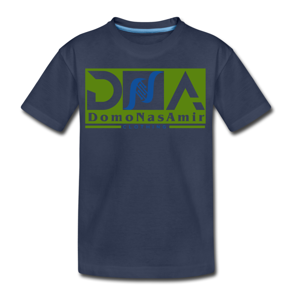 DNA Brand Kids' Premium T-Shirt - navy