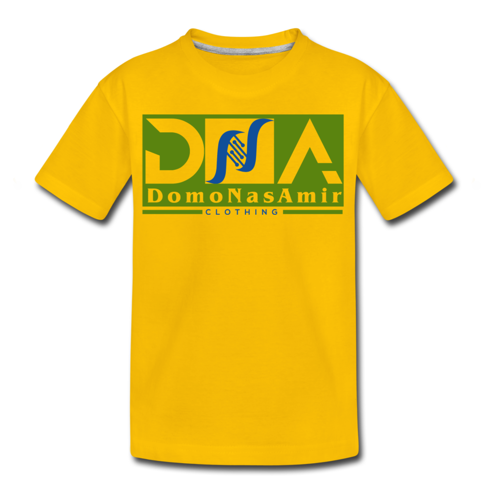 DNA Brand Kids' Premium T-Shirt - sun yellow