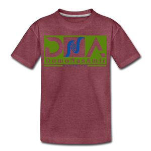 DNA Brand Kids' Premium T-Shirt - heather burgundy