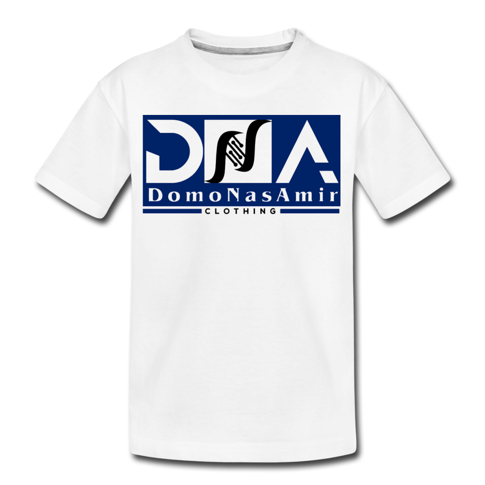 DNA Brand Kids' Premium T-Shirt - white