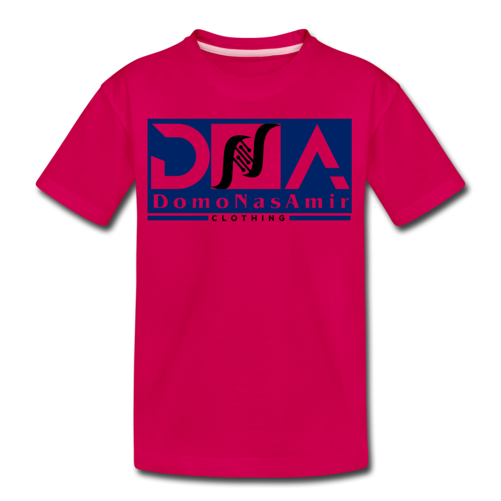 DNA Brand Kids' Premium T-Shirt - dark pink