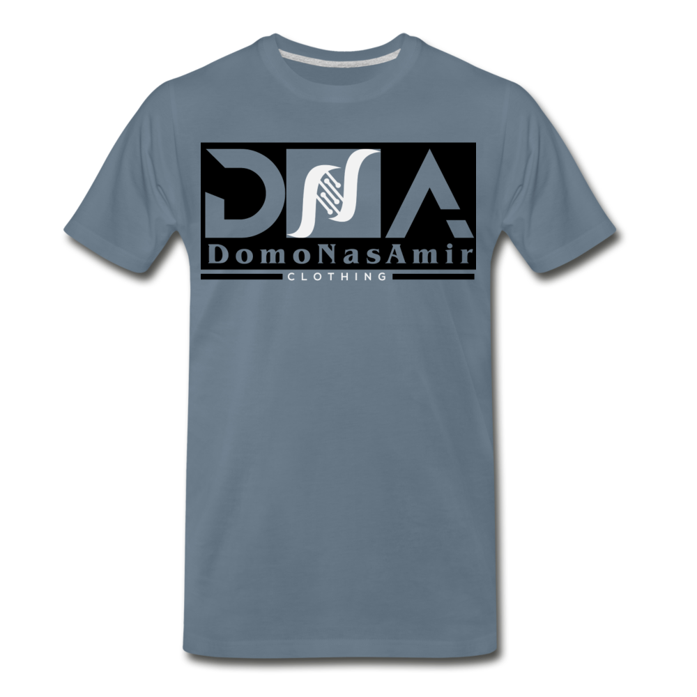 DNA Brand Men's Premium T-Shirt - steel blue