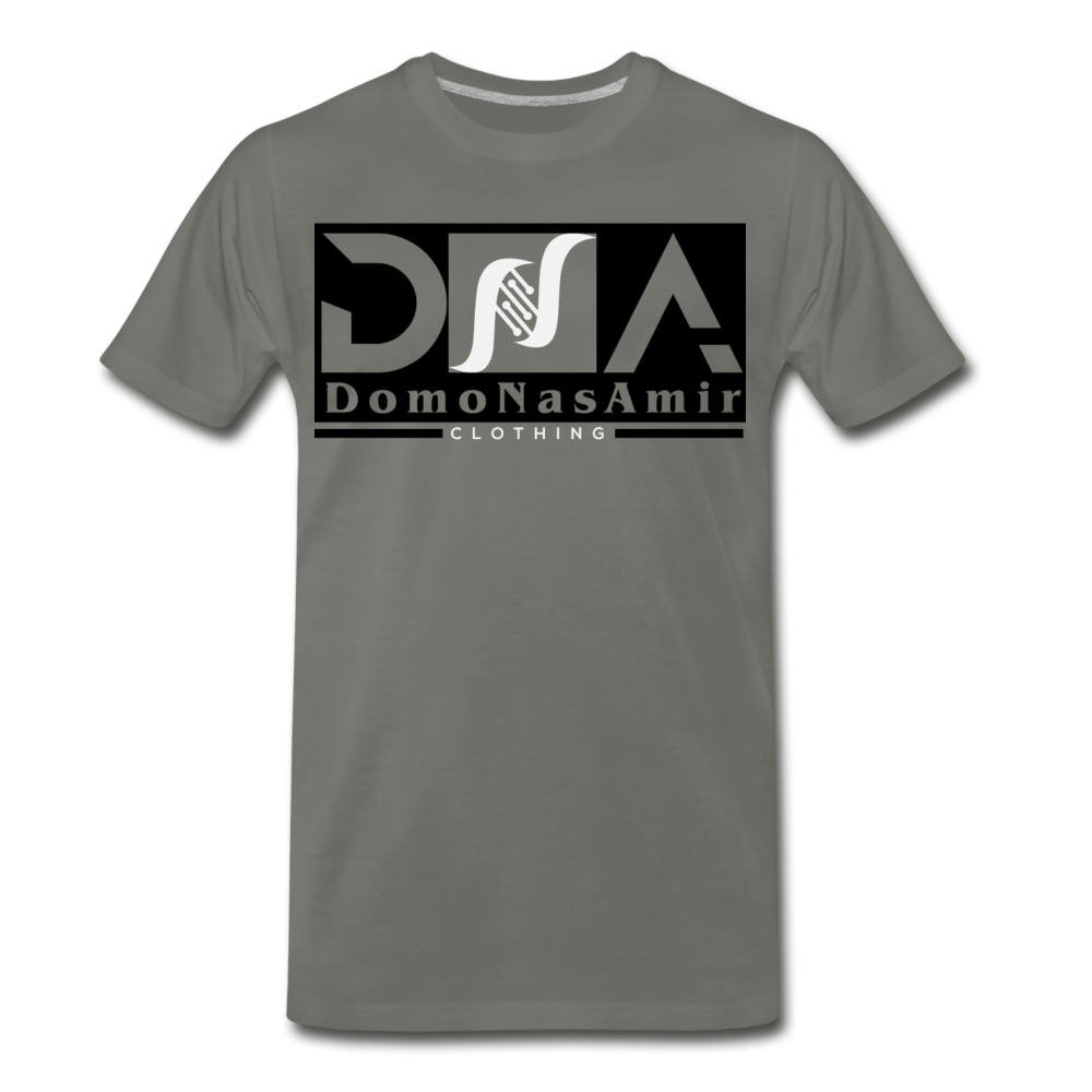 DNA Brand Men's Premium T-Shirt - asphalt gray