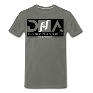 DNA Brand Men's Premium T-Shirt - asphalt gray