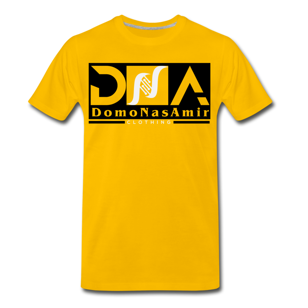 DNA Brand Men's Premium T-Shirt - sun yellow