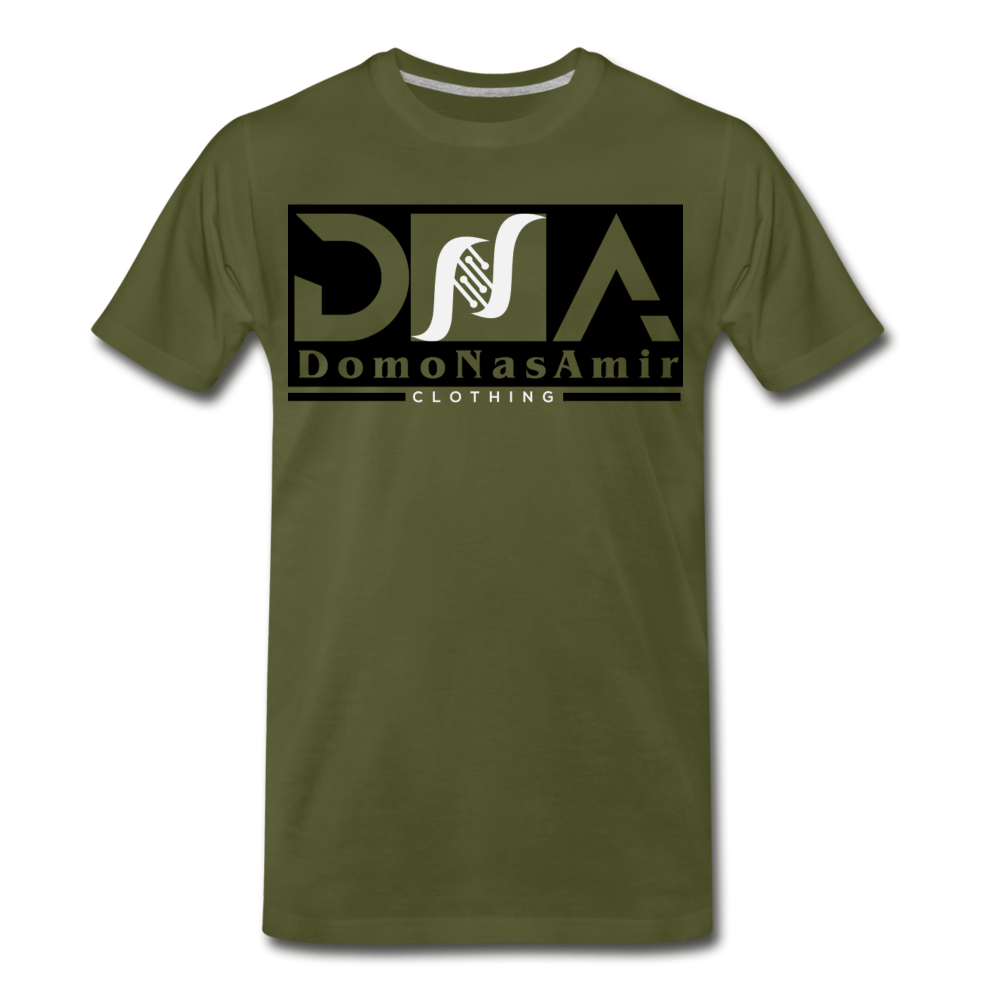 DNA Brand Men's Premium T-Shirt - olive green