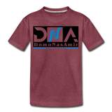 DNA Brand Kids' Premium T-Shirt - heather burgundy