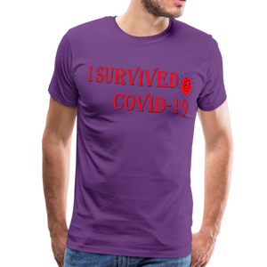 COVID-19 Men's Premium T-Shirt - purple