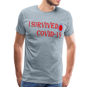 COVID-19 Men's Premium T-Shirt - heather ice blue