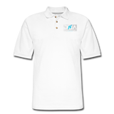 DNA Brand Men's Pique Polo Shirt - white