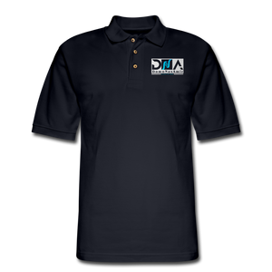 DNA Brand Men's Pique Polo Shirt - midnight navy