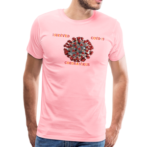 COVID-19 Men's Premium T-Shirt - pink