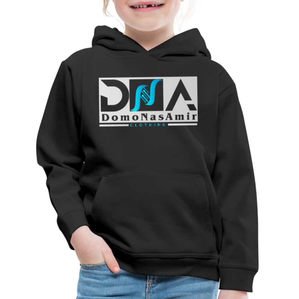 DNA Kids Signature Hoodie in black by DNA Branding