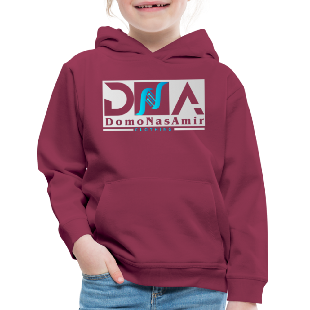 DNA Kids‘ Premium Hoodie - burgundy