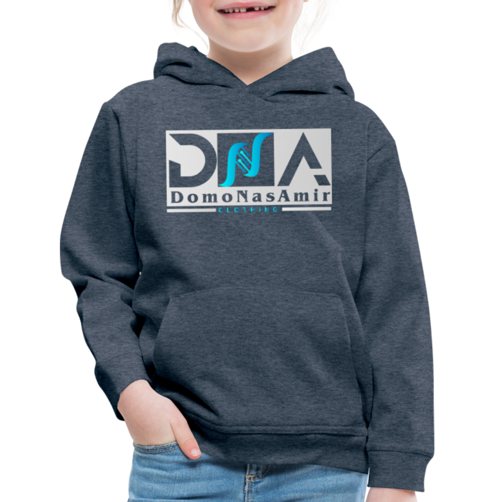 DNA Kids‘ Premium Hoodie - heather denim
