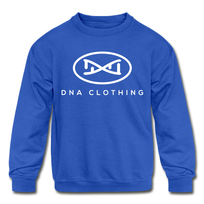 DNA Brand Kids' Crewneck Sweatshirt - royal blue
