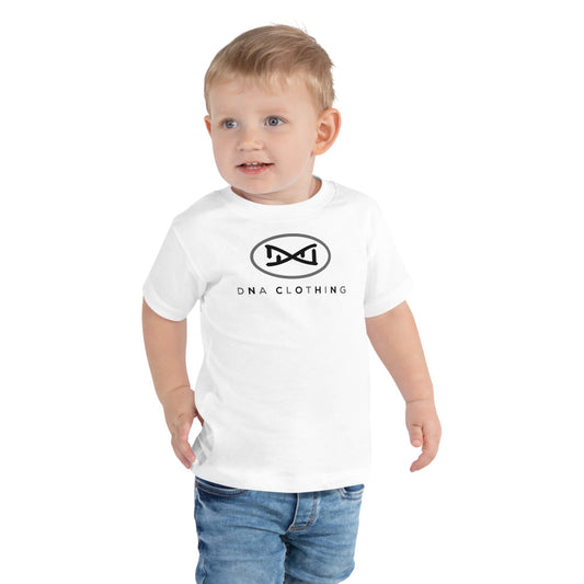 DNA Toddler Signature Tee in white by DNA Branding