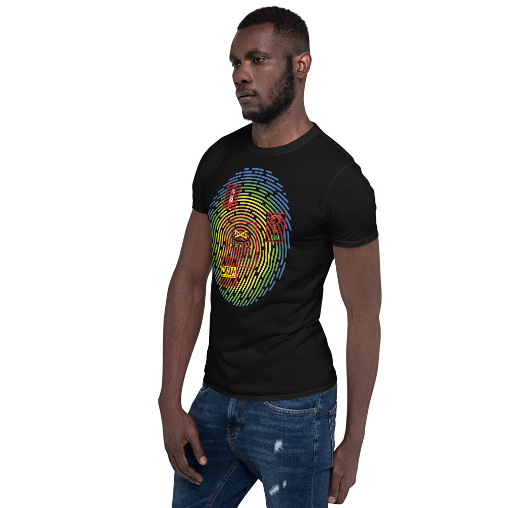 DNA Fingerprint Identity Tee by DNA Branding — product view 3