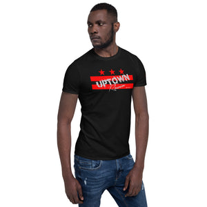 Uptown Reunion Red and Grey Logo Short-Sleeve Unisex T-Shirt