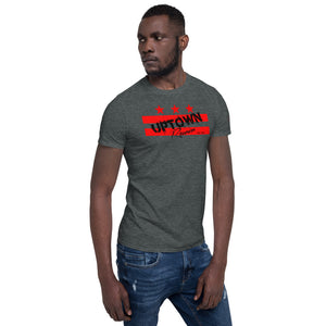 Uptown Reunion Red and Black Logo Short-Sleeve Unisex T-Shirt