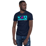 DNA Teal and Pink/Purple Short-Sleeve Unisex T-Shirt