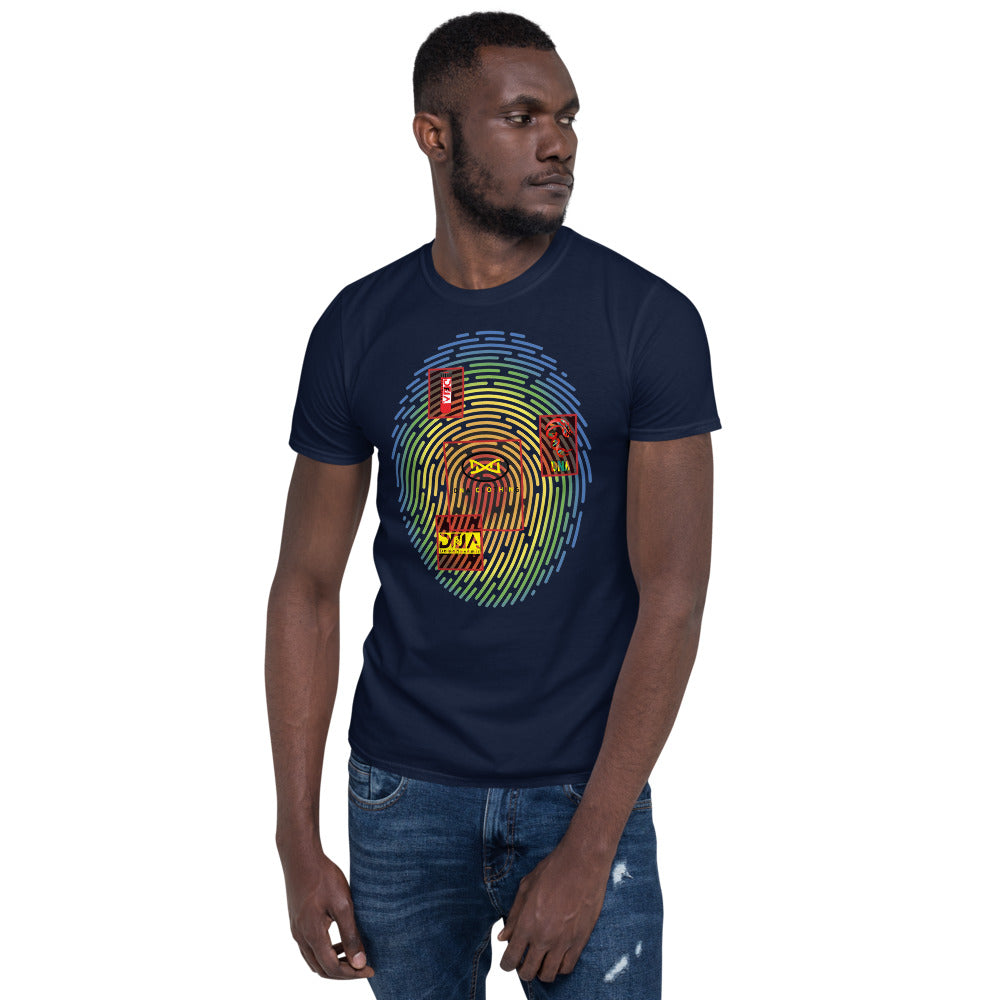 DNA Fingerprint Identity Tee by DNA Branding — product view 4