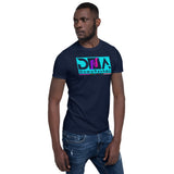 DNA Teal and Pink/Purple Short-Sleeve Unisex T-Shirt
