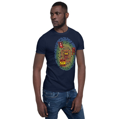 DNA Fingerprint Identity Tee by DNA Branding — product view 5